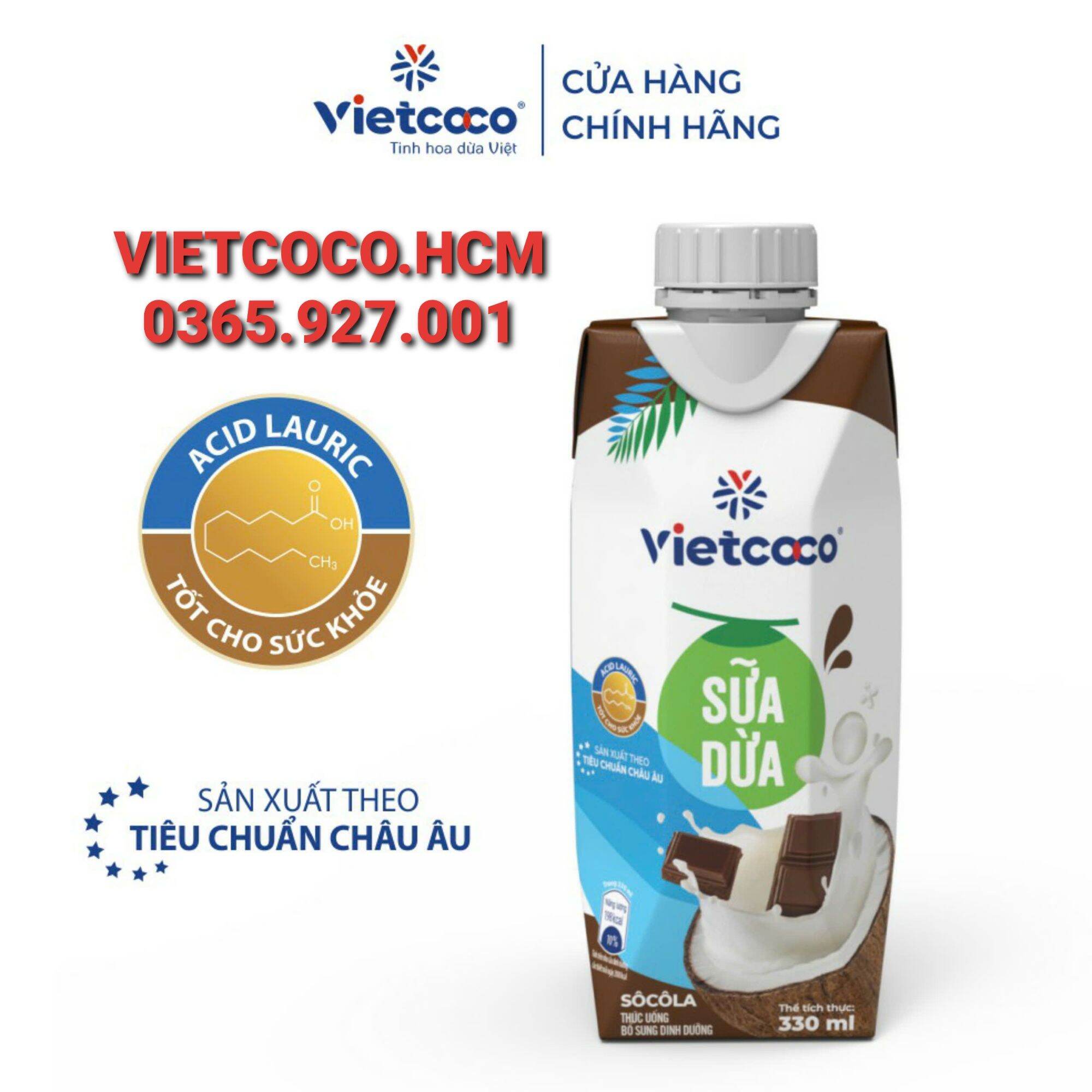1 Hộp sữa dừa socola vietcoco, Date mới