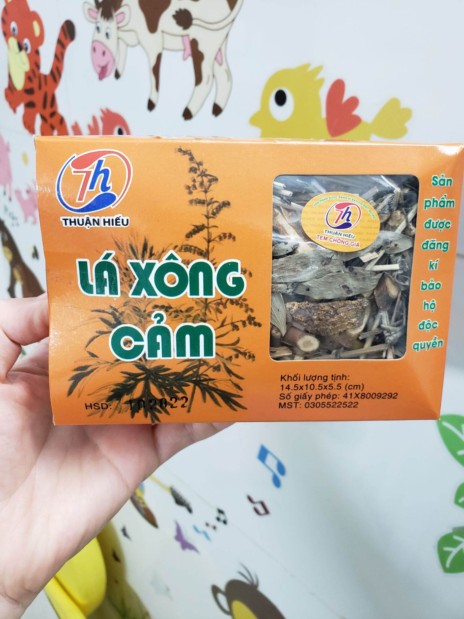 Lá xông sản phụ, lá xông cảm Thuận Hiếu