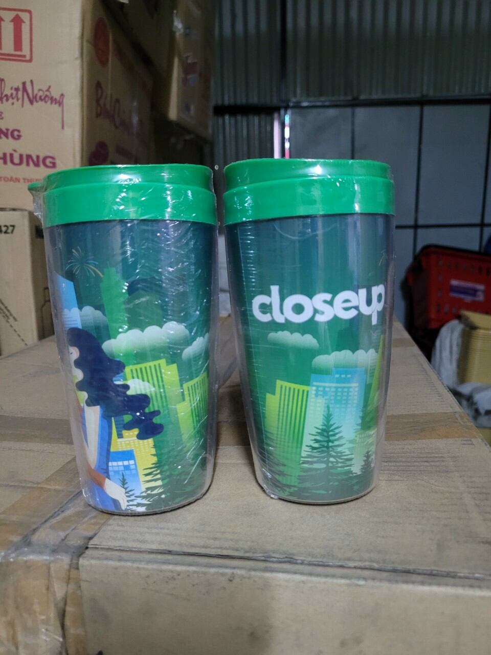 Ly giữ nhiệt 500ml_ hàng khuyến mãi KDR Closeup.