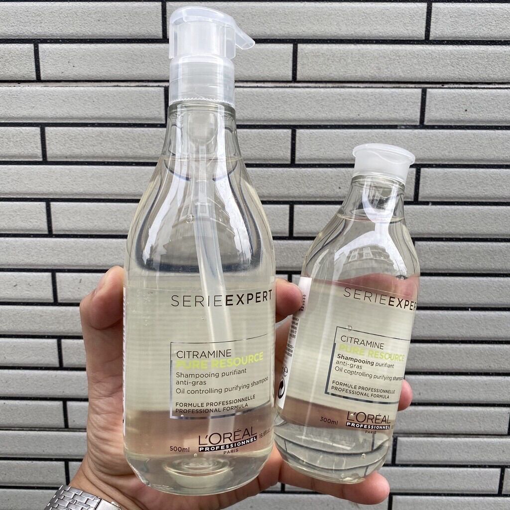 [HCM]DẦU GỘI CHĂM SÓC DA ĐẦU BỊ DẦU LOREAL PURE RESOURCE 300ML