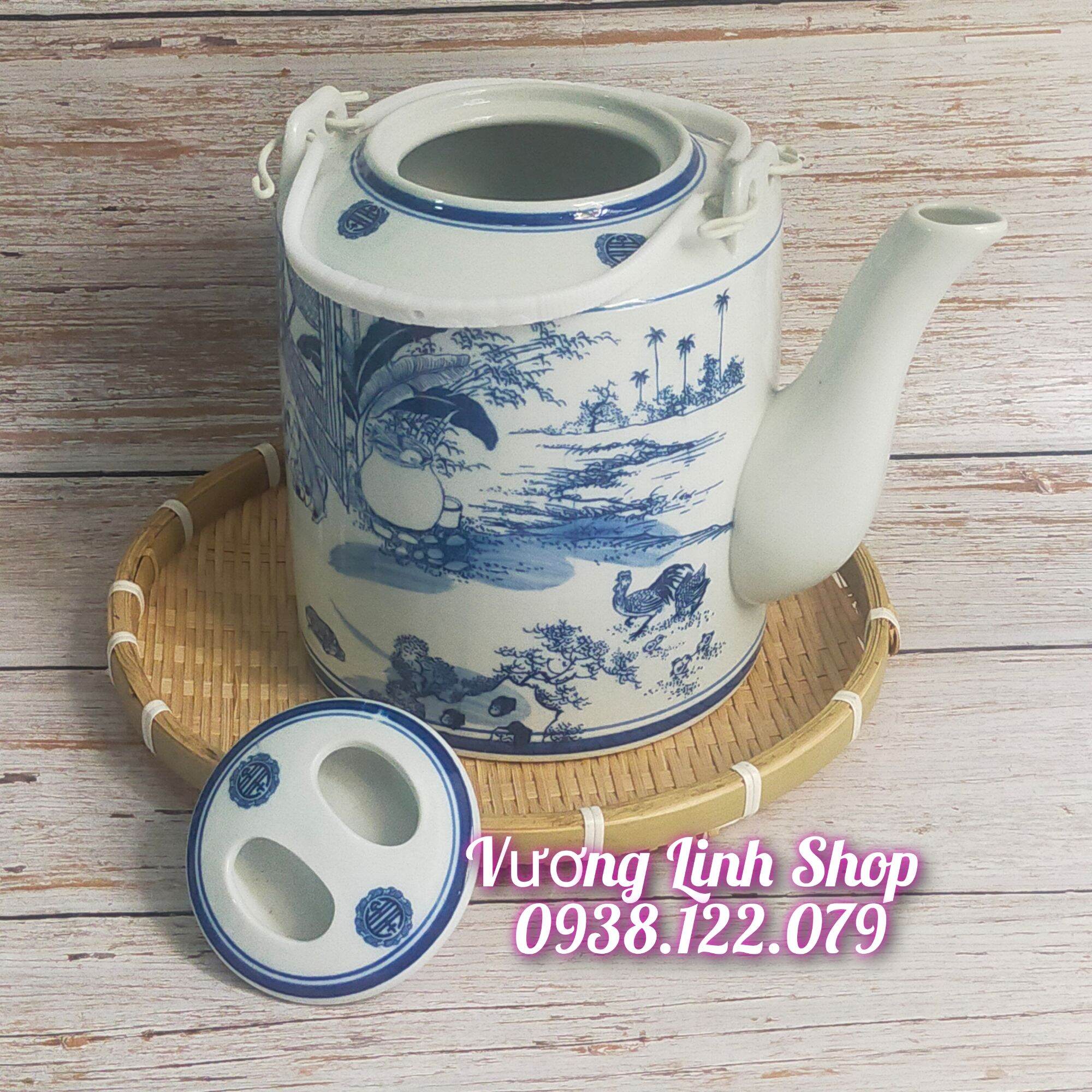 BÌNH TÍCH SỨ 1L-1L500ml-2L (mẫu tùy đợt)