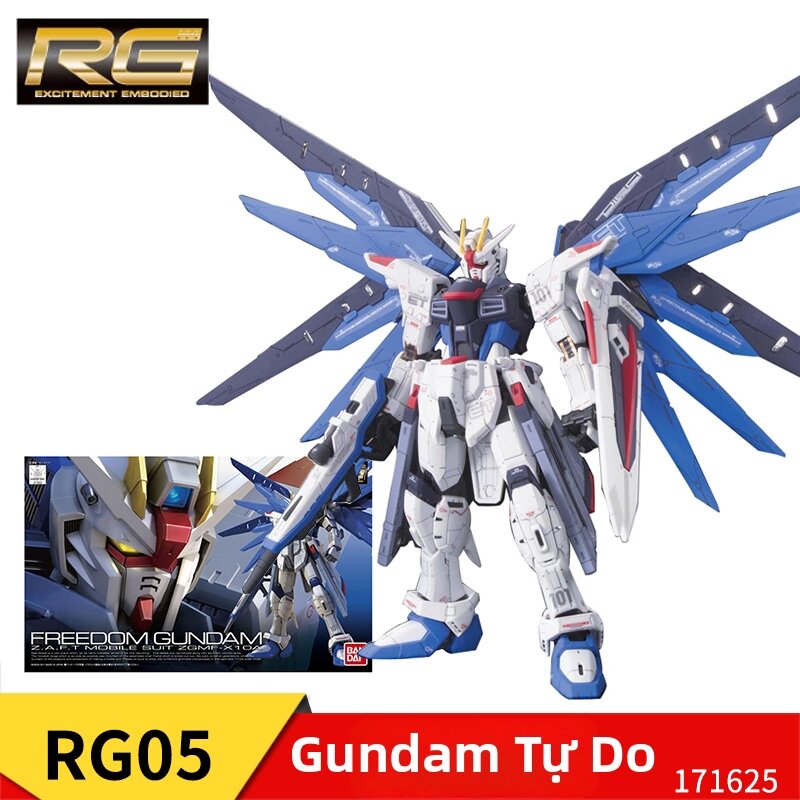 Bandai | Bộ Đồ Chơi Mô Hình Multi-Series RG Gundam