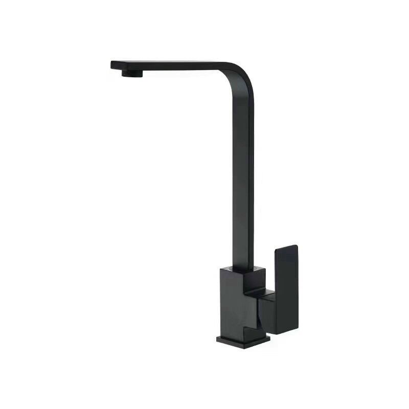 Vòi rửa chén nóng lạnh Inox 304 đen