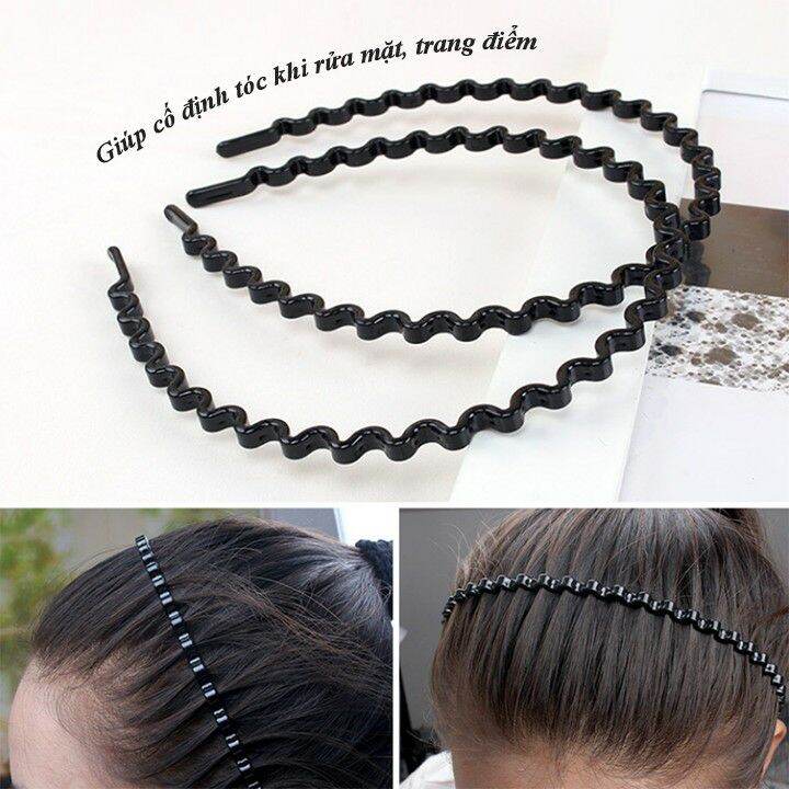 Băng Đô Cài Tóc Dợn Sóng Hàn Quốc