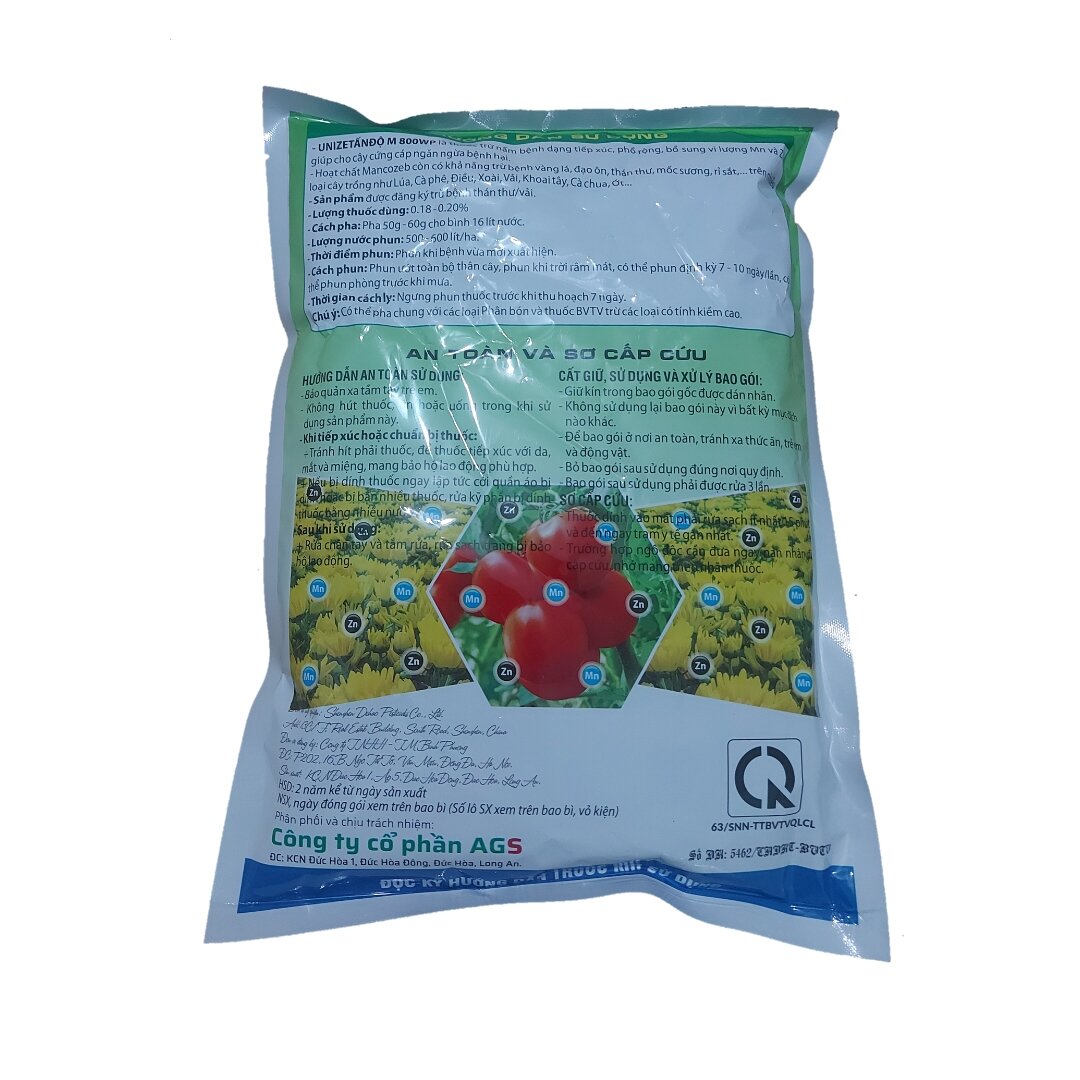 MANCOZEB VÀNG ẤN ĐỘ-800WP (1KG)