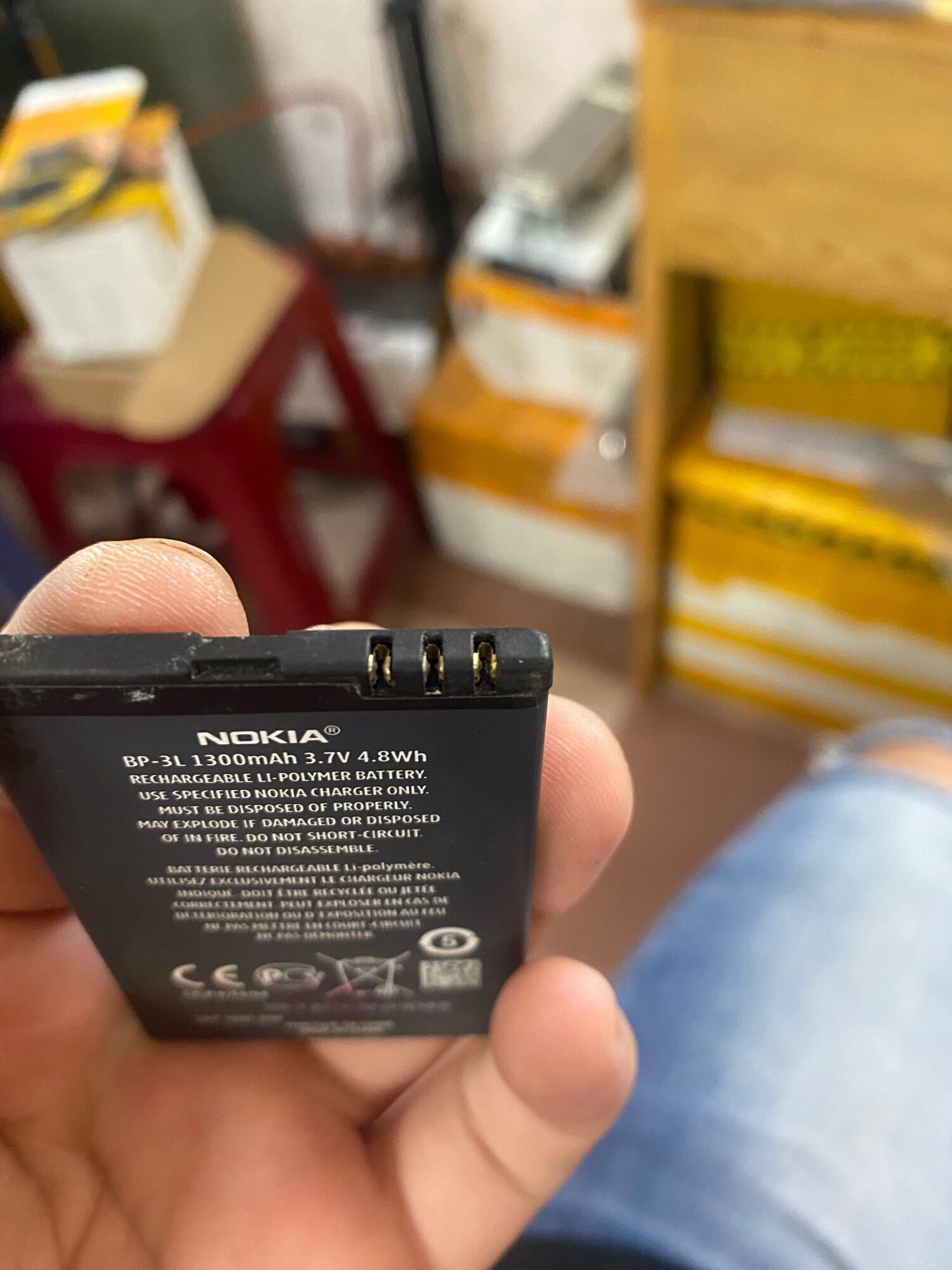 Pin Nokia loại xịn BP-3L