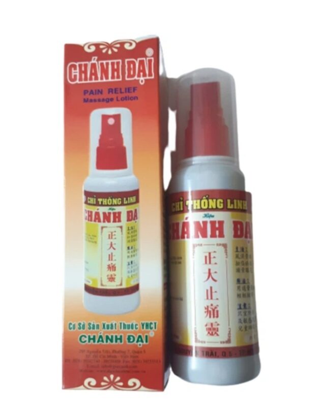 Dầu xoa bóp chỉ thống linh hiệu chánh đại 100ml
