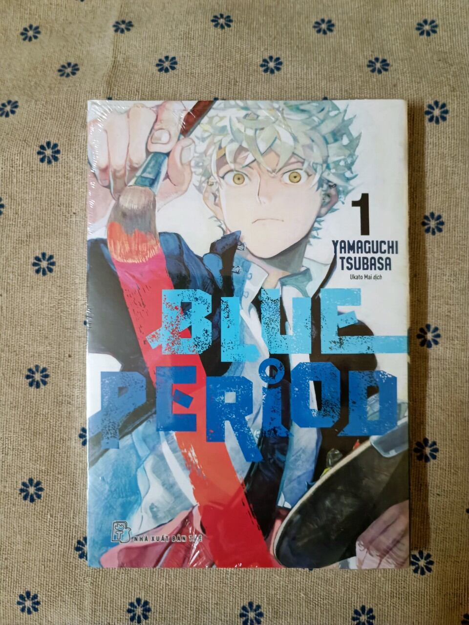 BLUE PERIOD, bản in đầu. Newseal (Kèm 1 bookmark + 1card PVC)