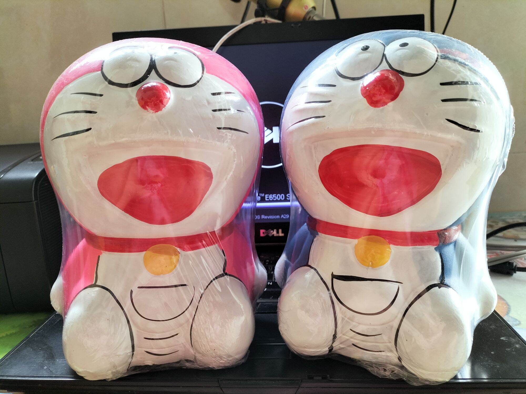 Heo đất Đô rê mon cao 25cm