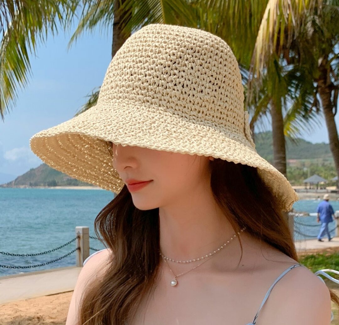 Nón đi biển đẹp gấp gọn