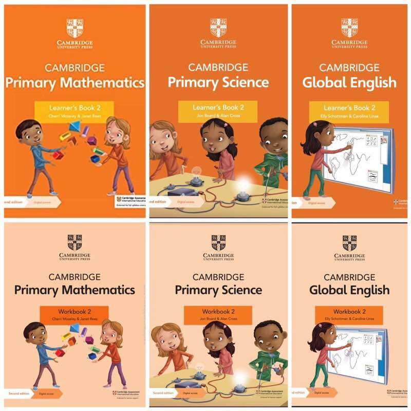 Sách Cambridge Global English, Primary science, Primary mathematics second edition stage 2