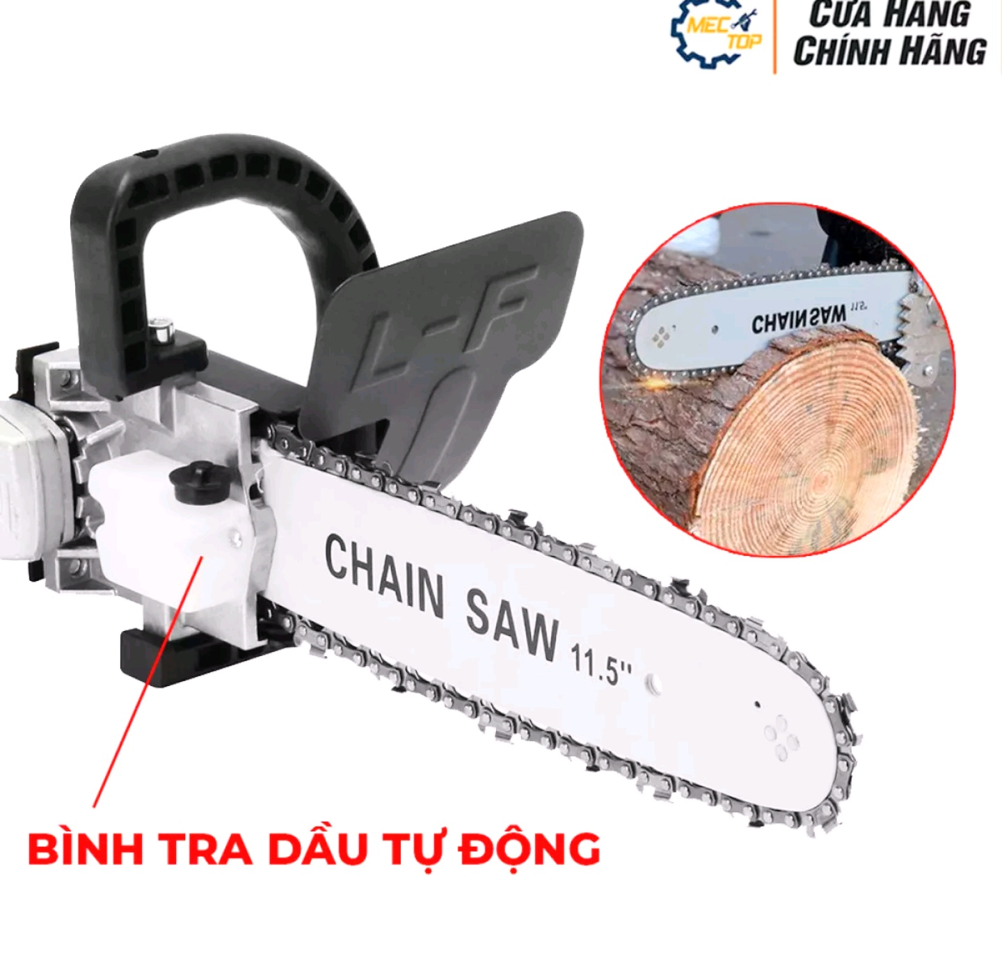 Bộ lưỡi cưa xích gắn máy mài cua gỗ tiện dụng hàng chất lượng loại tốt