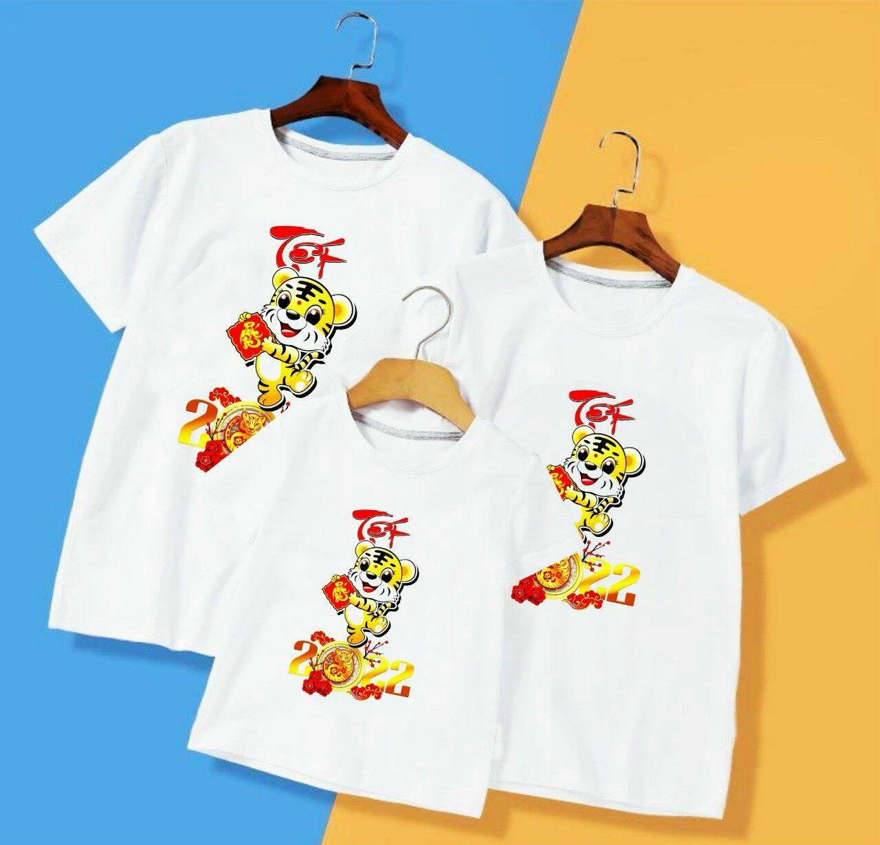 Áo xuân 2024 giáp thìn áo tết gia đình ( shop sẽ đổi số 2022 thành 2024)