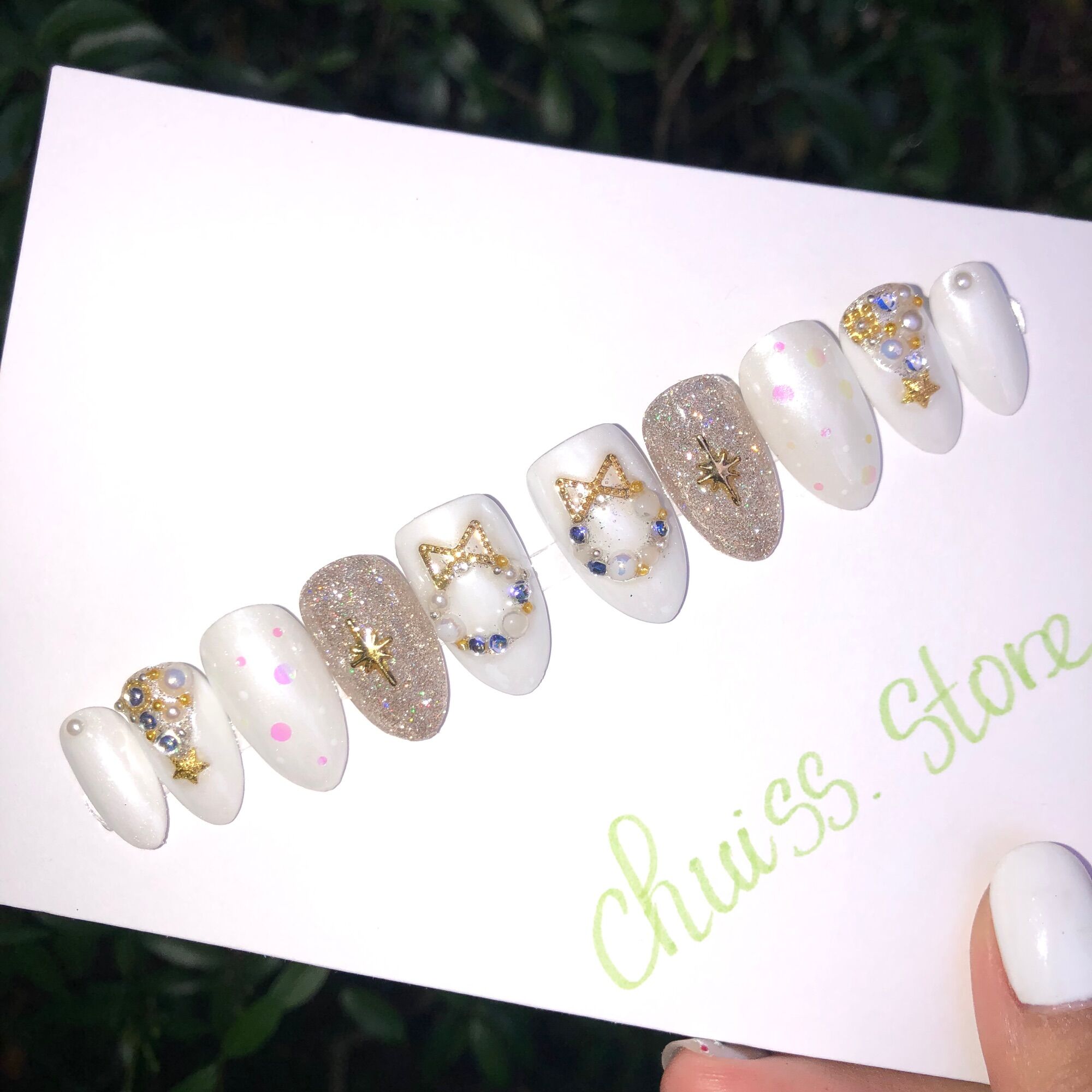 Nail box thiết kế noel, móng up giáng sinh