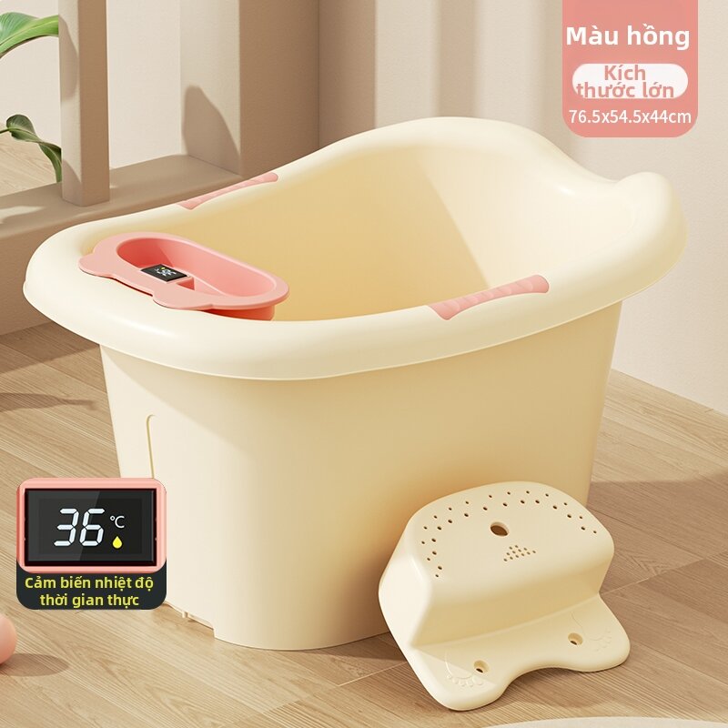 BEIMADUOJI | Bồn Tắm Cho Bé Dày Dặn Linh Hoạt
