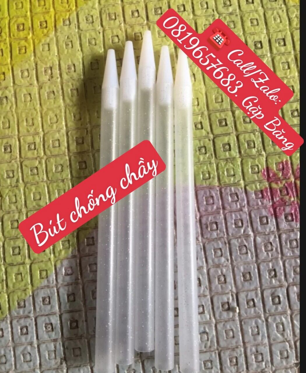 Bút nhựa chống chầy