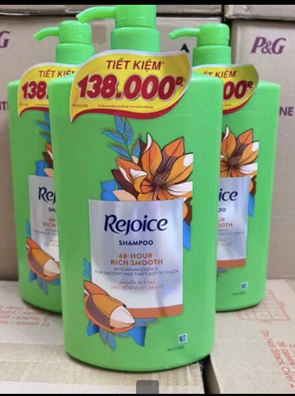 Dầu Gội rejoice siêu to chai 1800ml - bóng mượt tóc