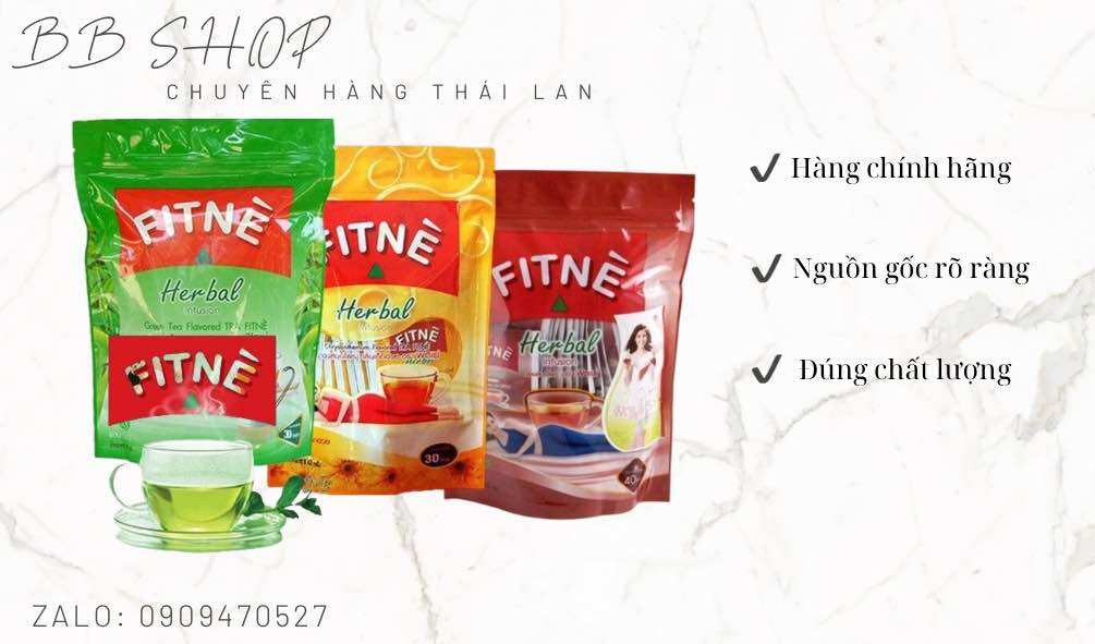 Trà fitne thái - giảm cân an toàn