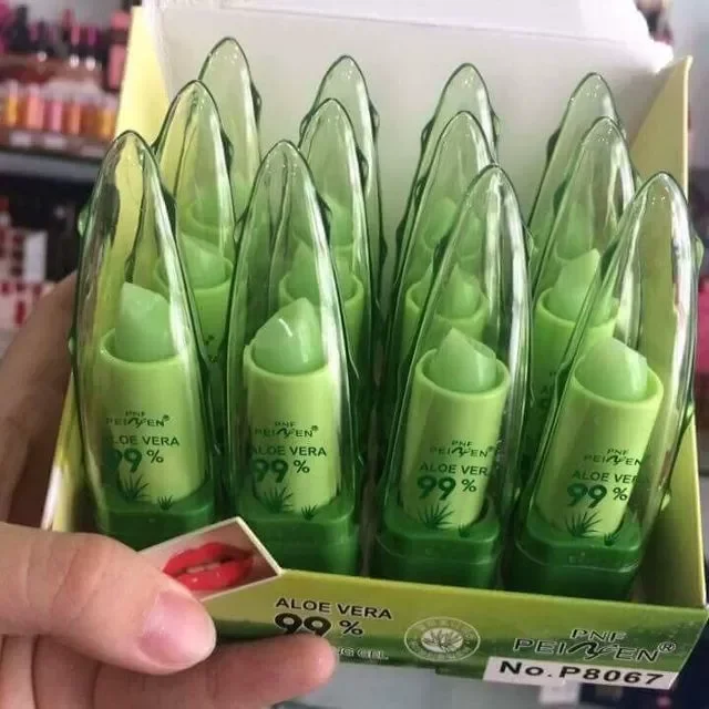 Son dưỡng môi nha đam 99% ( nắp nhọn)