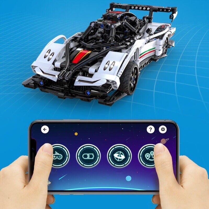 Đồ Chơi Xếp Hình Technic - CaDA C51054 ( Lắp Ráp Siêu Xe Thể Thao Pagani Zonda 1 : 16 Có Điều Khiển 457 Mảnh )