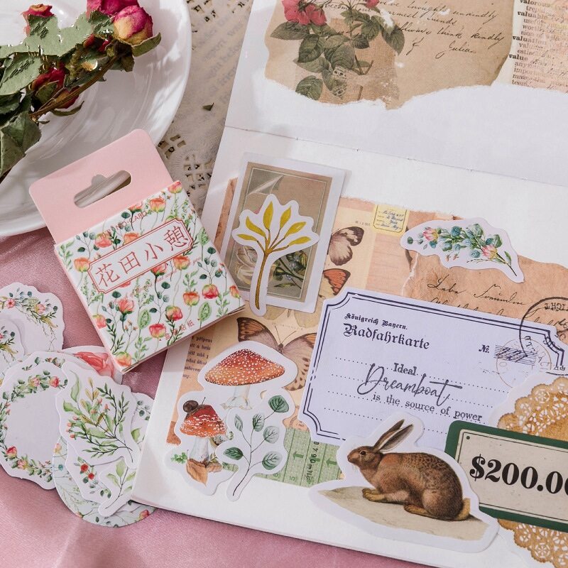 Hộp 45 hình dán sticker trang trí