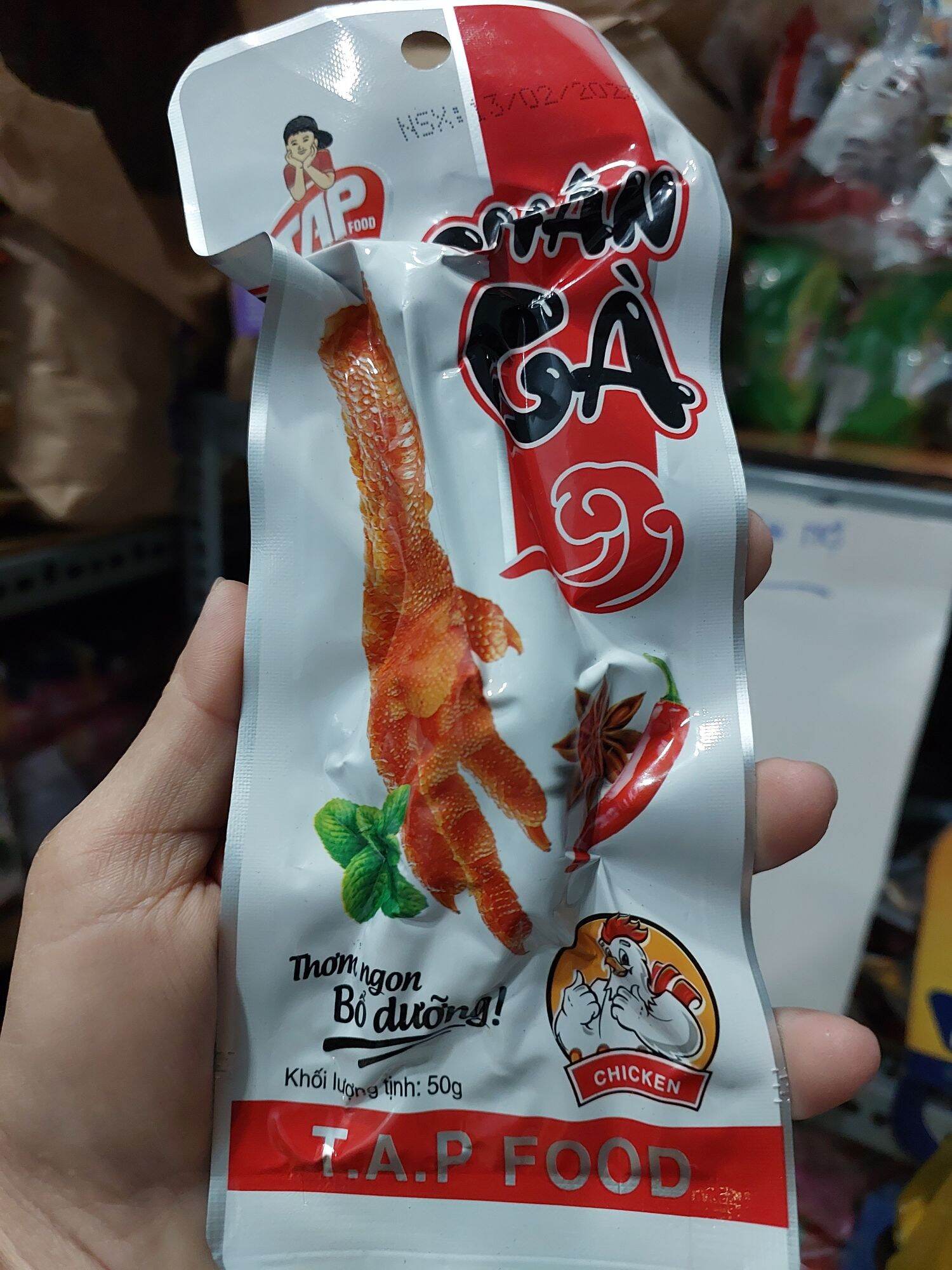 Combo 10 chân gà T.A.P  FOOD 50g