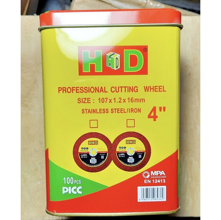 Đá Cắt Sắt Hàng Chuẩn HD Hộp 100 Lưỡi