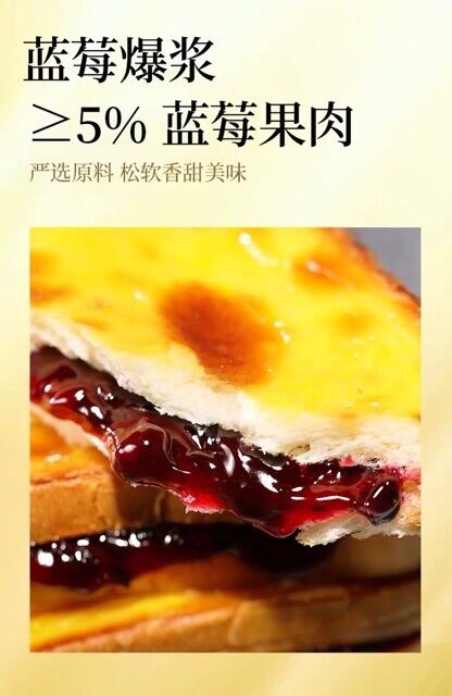 Bánh mì Phomai nhân Việt Quất thùng 400g