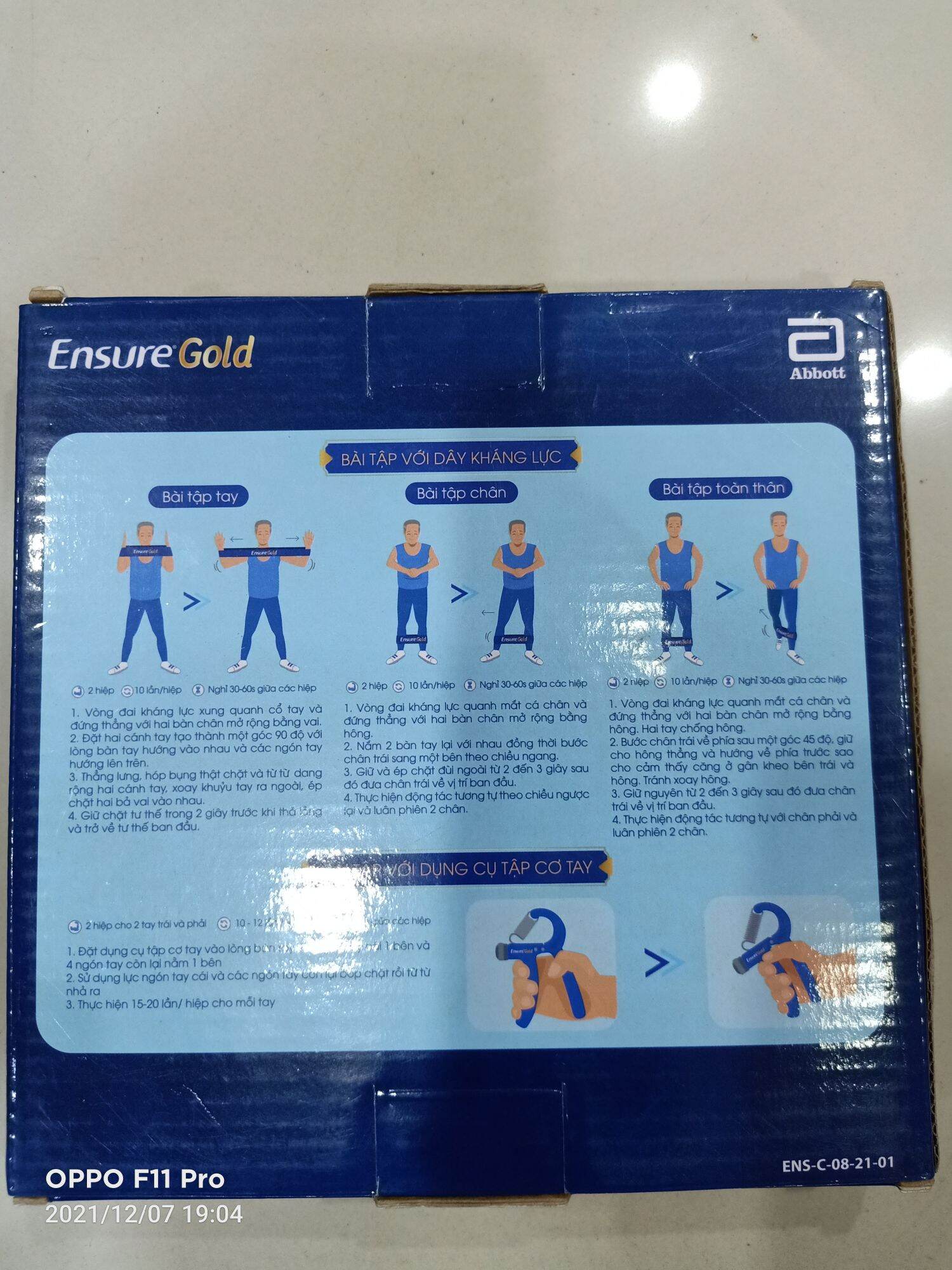 Dụng cụ tập cơ tay + dây kháng lực