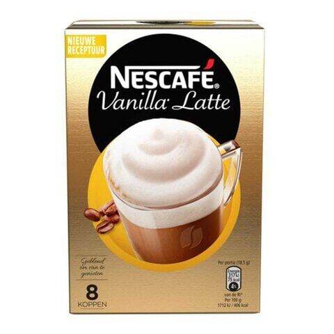 [HCM] Nescafe gold vanilla latte 148g (8 gói/18.5g)