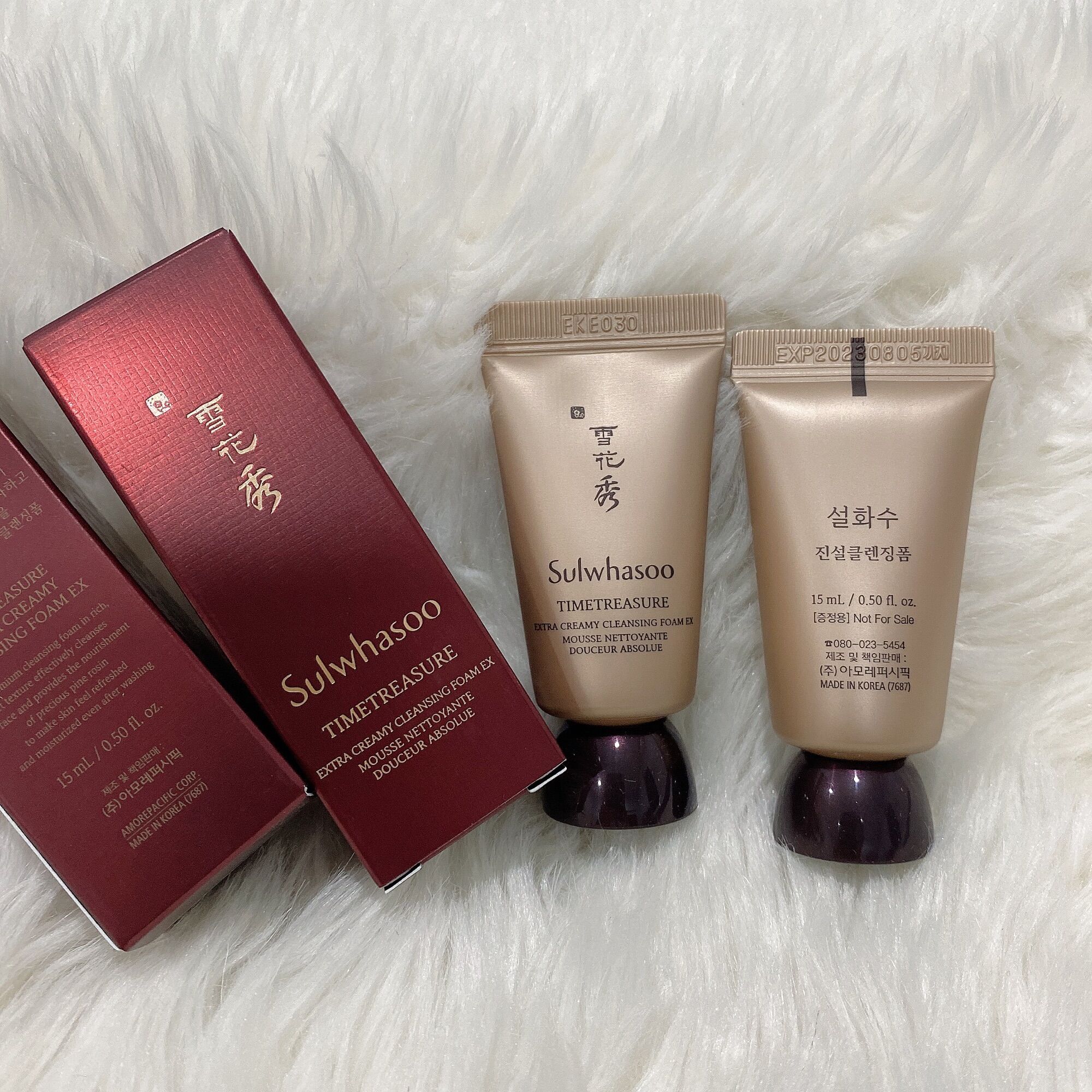 Sữa Rửa Mặt Thông Đỏ Sulwhasoo chống lão hoá 15ml