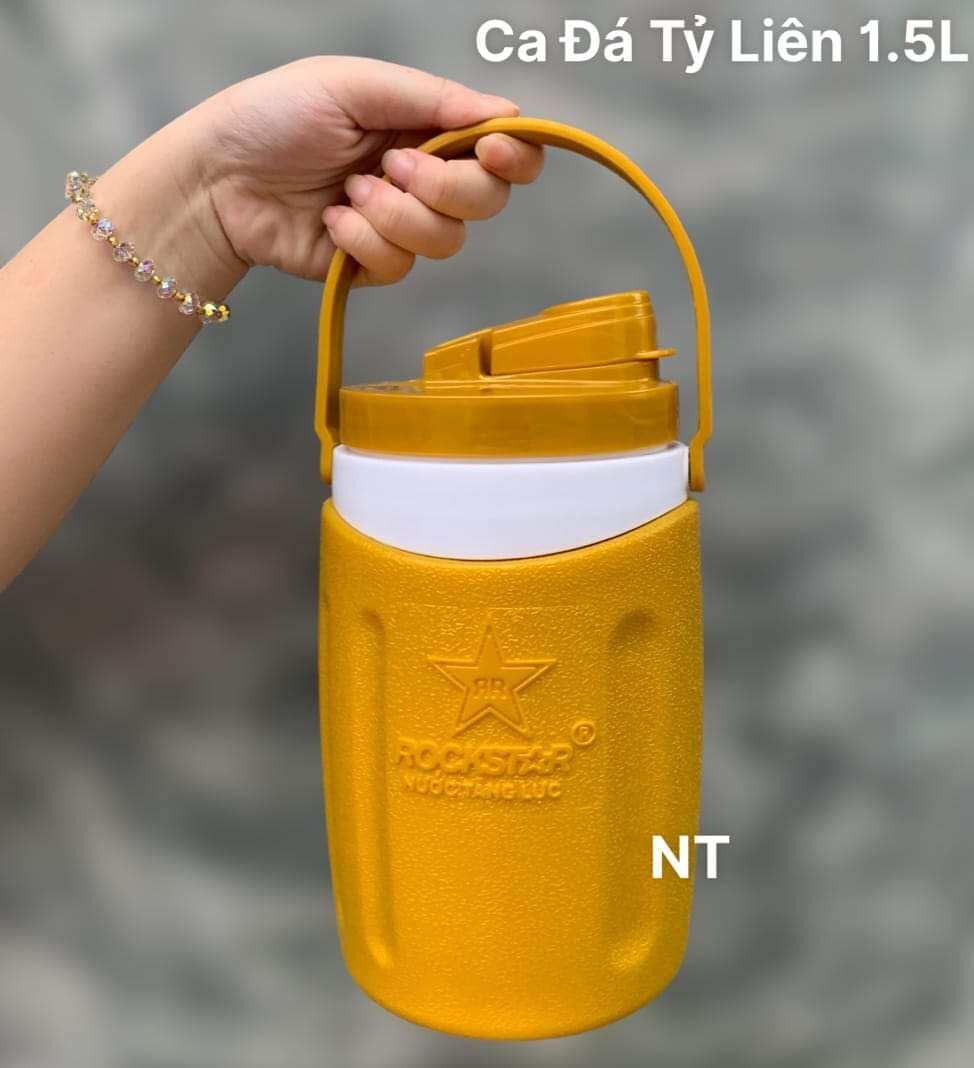 Bình đá cao cấp 1,5L - hàng tặng (giao màu ngẫu nhiên)