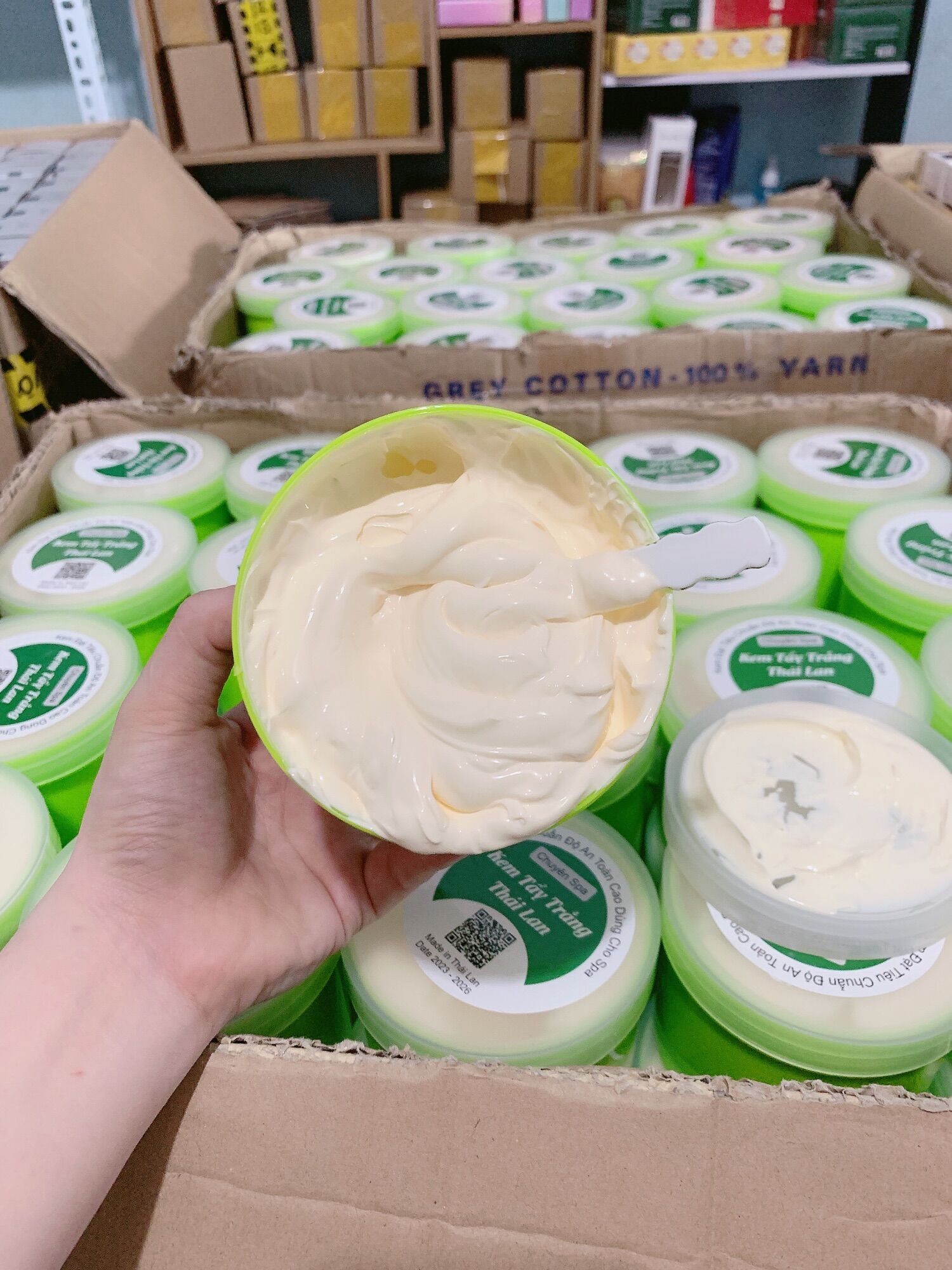 Kem tẩy trắng thái lan chuyên spa 500gr loại xịn