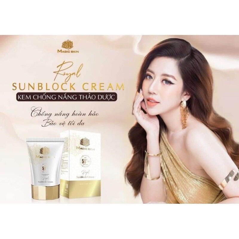KEM CHỐNG NẮNG THẢO DƯỢC  MAGIC SKIN