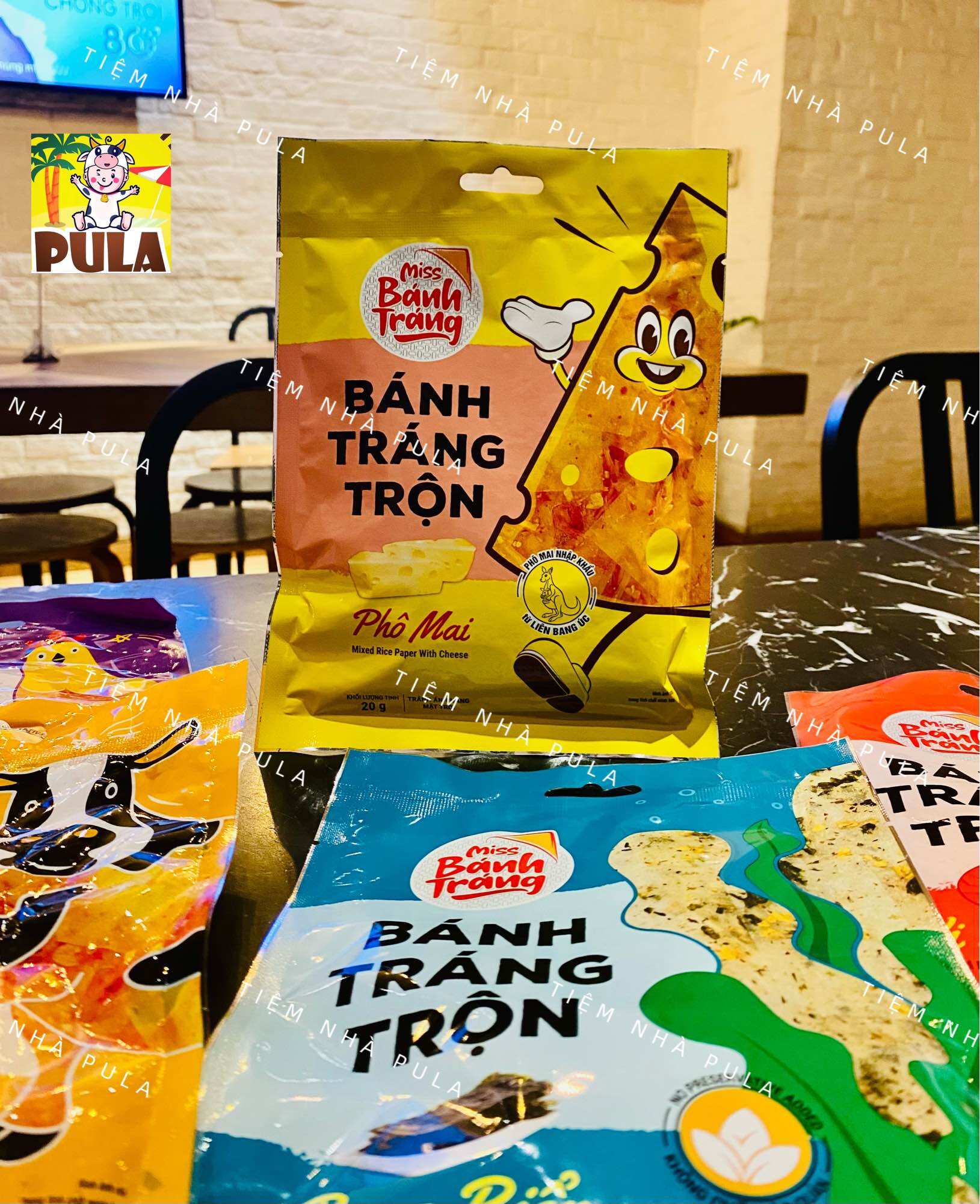 BÁNH TRÁNG TRỘN VỊ PHÔ MAI