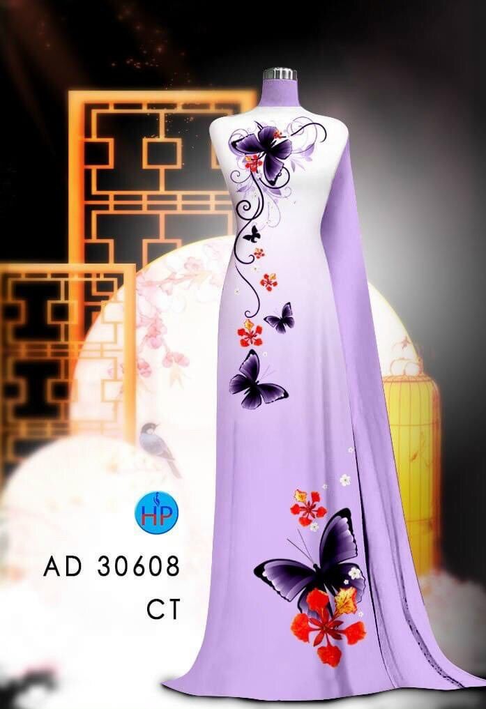 [HCM]Vải áo dài hoa phượng