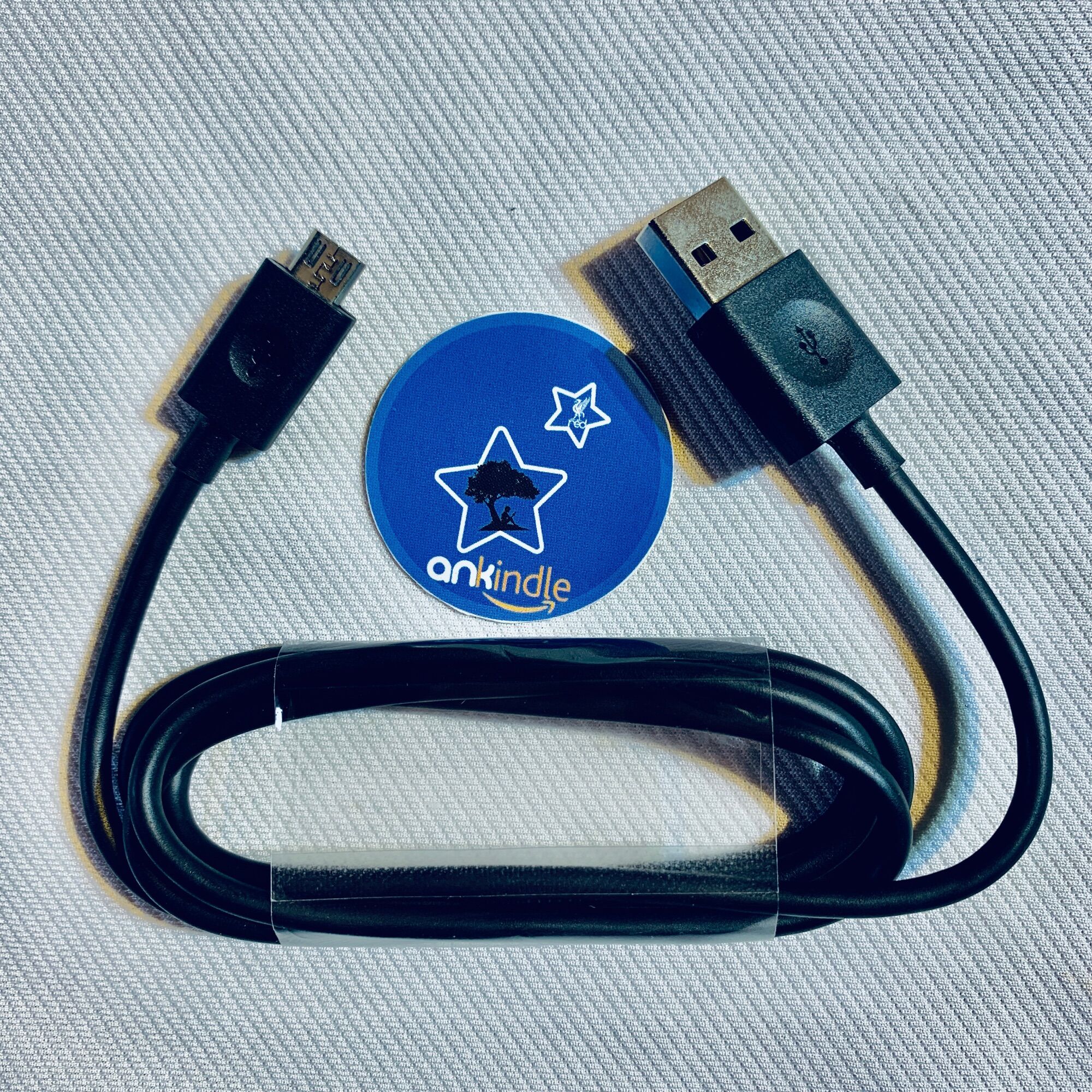 Dây cáp micro USB - type B - hàng chính hãng Amazon - dùng cho kindle, máy tính bảng - đủ dòng, truyền dữ liệu ổn định