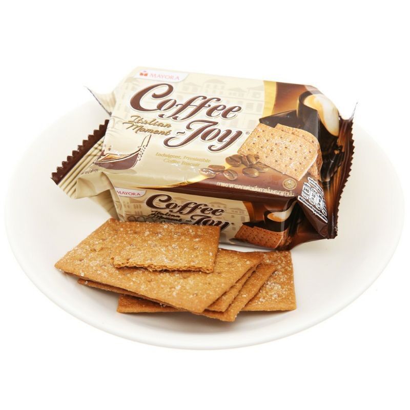 COMBO 4 GÓI BÁNH QUY VỊ CAFE COFFEE JOY MAYORA