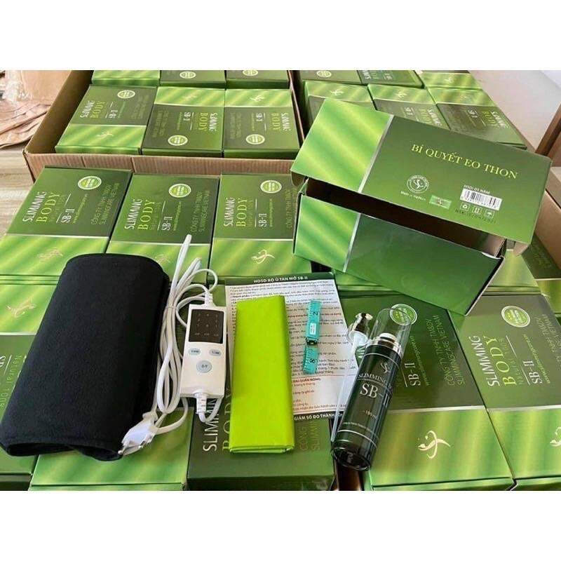 Bộ Đai Quấn Ủ Nóng Tan Mỡ Slimming Body SB2 Đánh Tan Mỡ Thừa CẢI TIẾN