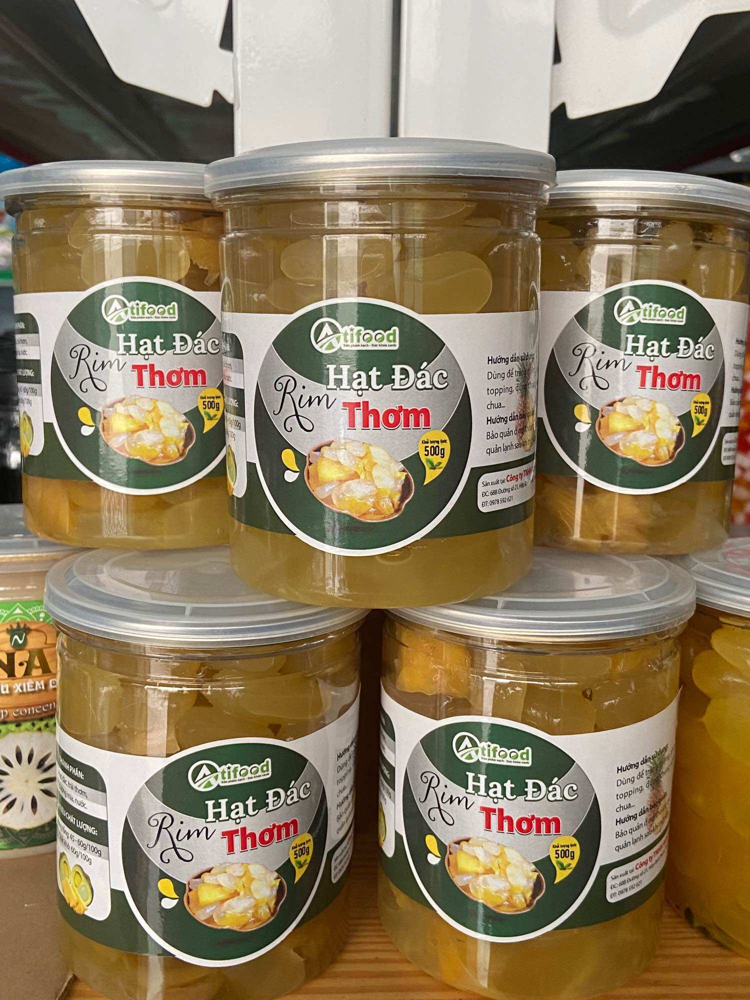 Hạt Đác Rim Thơm - Hủ 500gr