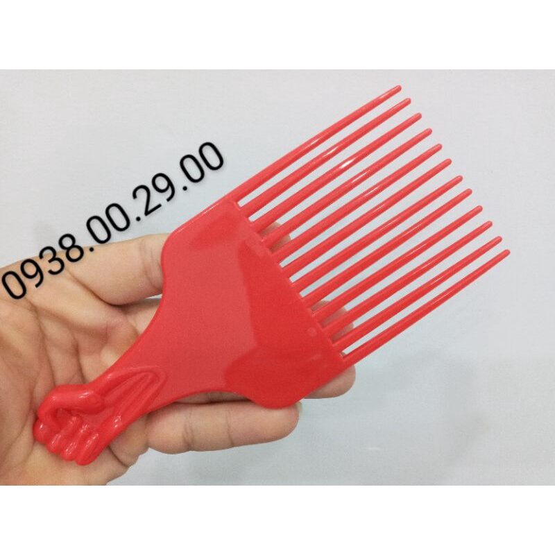 Lược Premlock Tạo Kiểu Tóc Xoăn Châu Phi, Lược Xỉa Tạo Kiểu Tóc Premlock. (Ảnh thật)