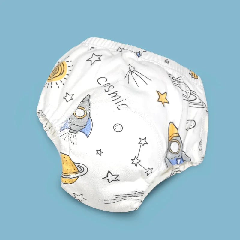 (Giặt Được)Quần Bỏ Bỉm Cotton Đẹp Bỉm Vải Dành Cho Bé Trai Bé Gái 3 -22kg
