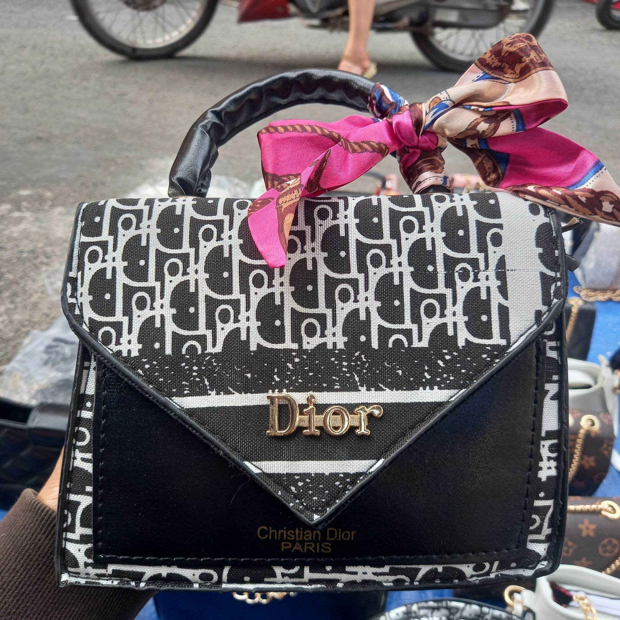 Christian Dior Brown Tote Bags  Mercari
