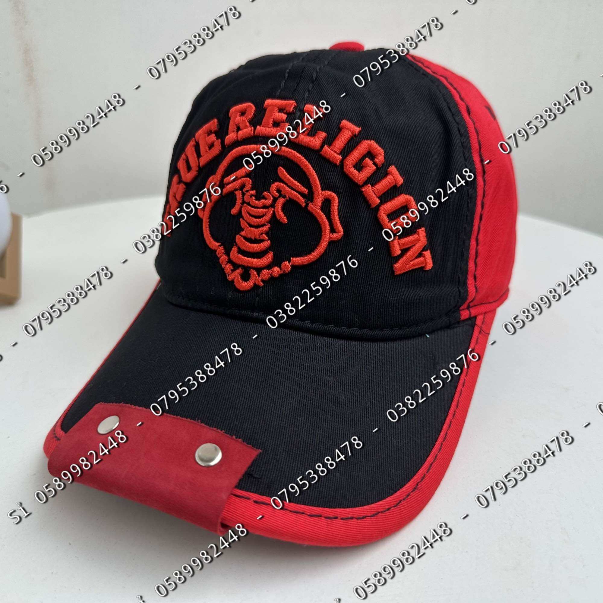 Mũ lưỡi trai Nón True Religion Ông địa thêu 2 lớp cao cấp Chất Kaki Cao Cấp Unisex Freesize màu