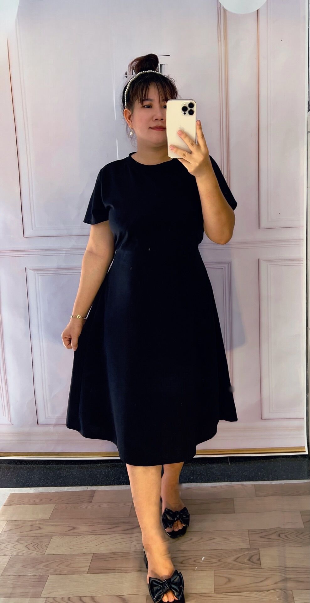 Đầm hở lưng bigsize 60kg đến 95kg