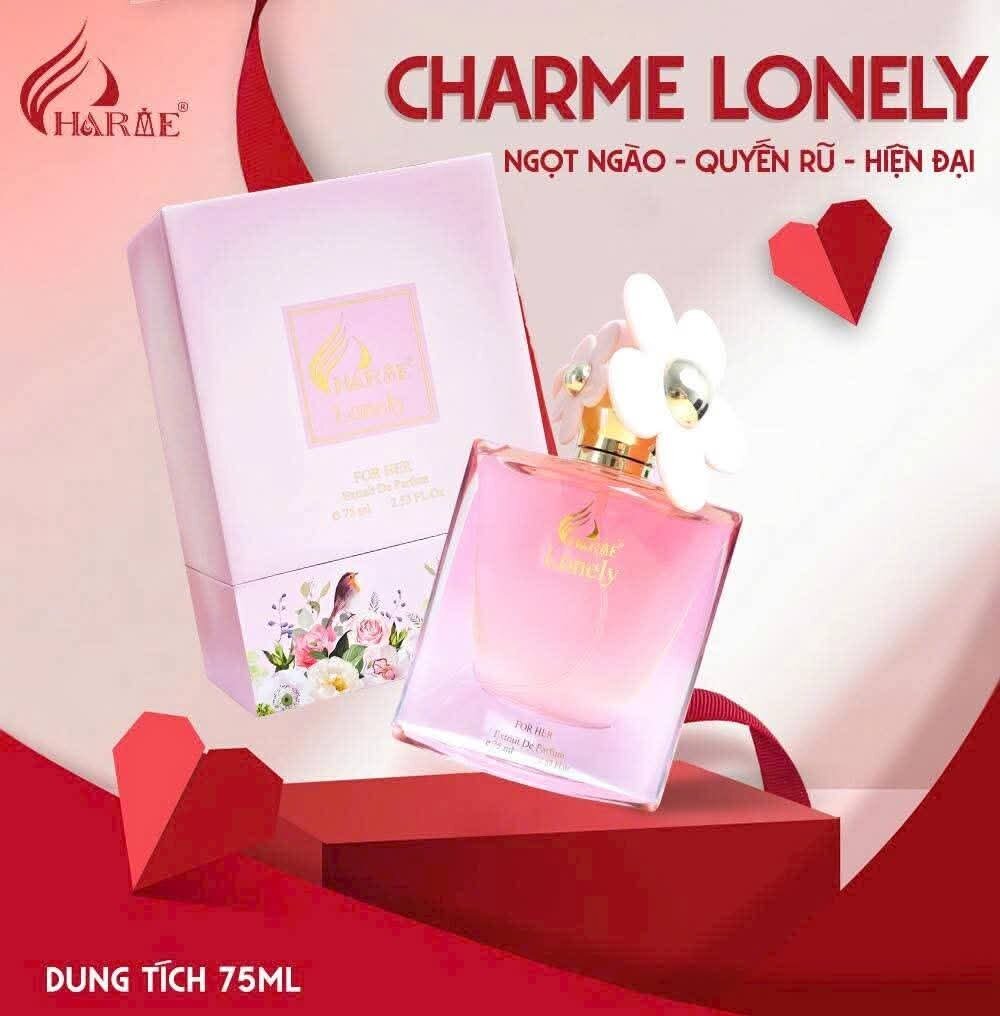 Nước hoa nữ Lonely 75ml charme hương dịu nhẹ ngọt ngào quyến rũ