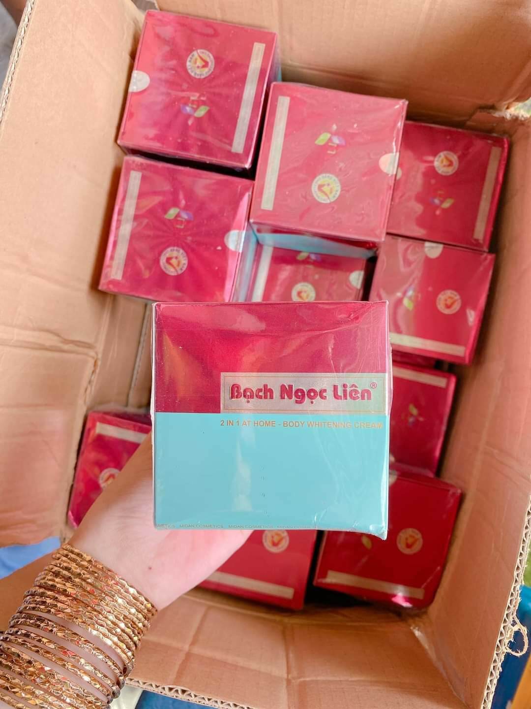 COMBO TRẮNG DA BODY  BẠCH NGỌC LIÊN  XANH - VASELINE - 3C3
