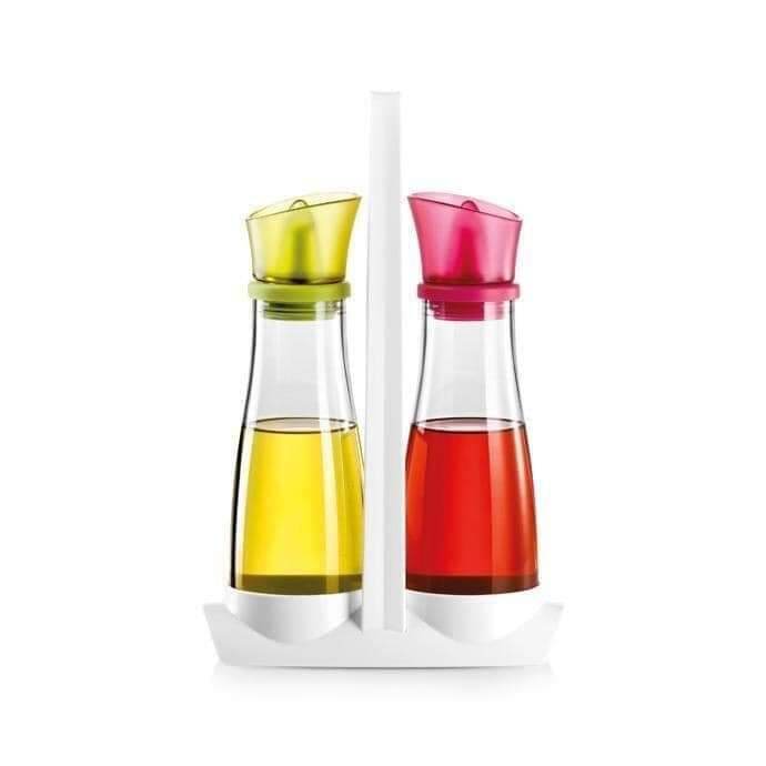 Set 2 bình đựng dầu ăn, giấm ớt Tescoma Vitamino