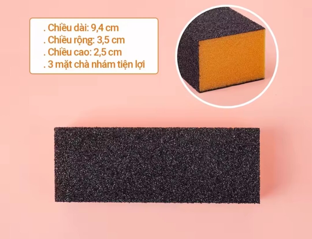 Phao dũa móng cam làm mịn móng tay chân