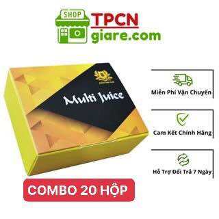 Combo 20 hộp Trà Multi Juice Của Malaysia Cân Bằng Chức Năng Sinh Lý Nam